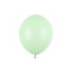 pastel pistachio erős latex lufi, 30 cm