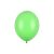 pastel bright green erős latex lufi, 30 cm