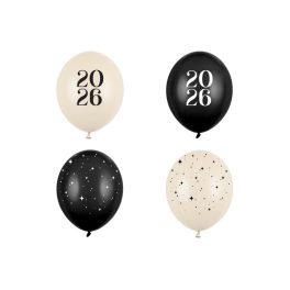 Szilveszteri latex lufi szett, 2 db