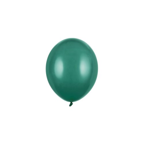 pastel bottle green erős latex lufi,12 cm