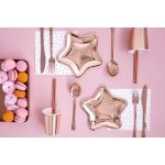 rose gold pöttyös szalvéta