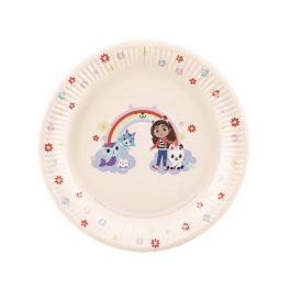 Gabby babaháza papír tányér, 23 cm