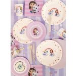 Gabby babaháza papír tányér, 23 cm