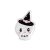 Boo! papír tányér halloweeni partyra