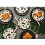 Dinoszauruszos papír tányér