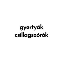 Gyertyák, csillagszórók